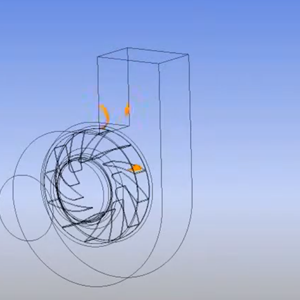 AnsysProgram-Fan Pressure Simulation